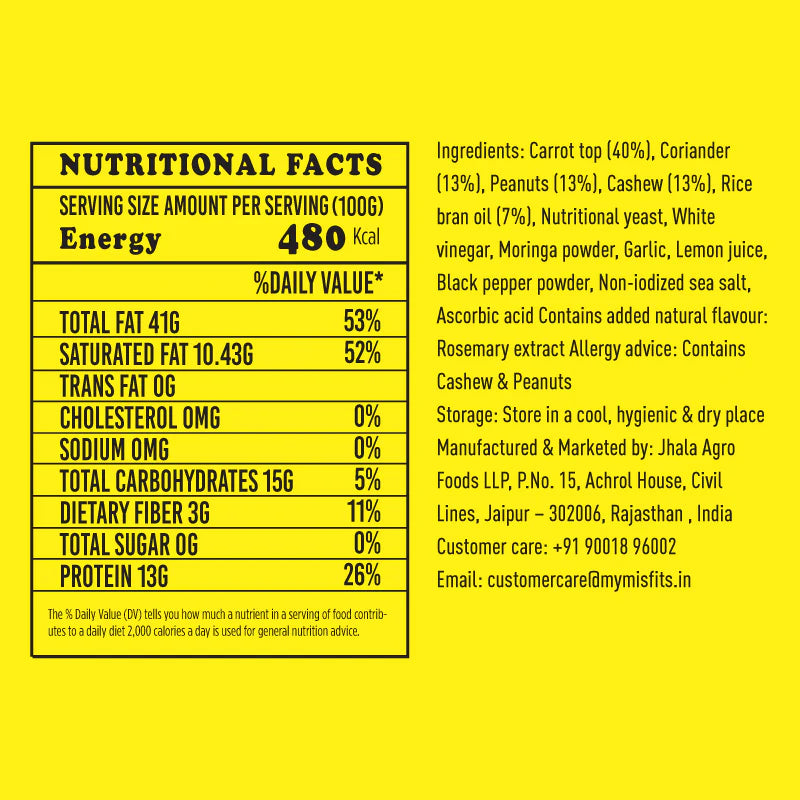 The Misfits - Pesto with Moringa - EarthBased