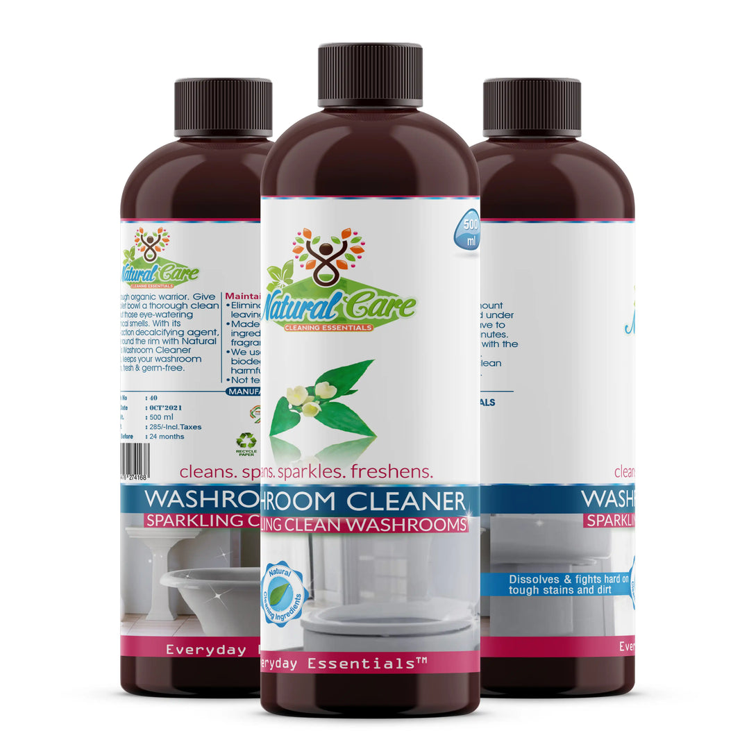 Natural Care Toilet Bowl Cleaner Washroom Cleaner Liquid - PACK OF 3 | Natural Care - EarthBased