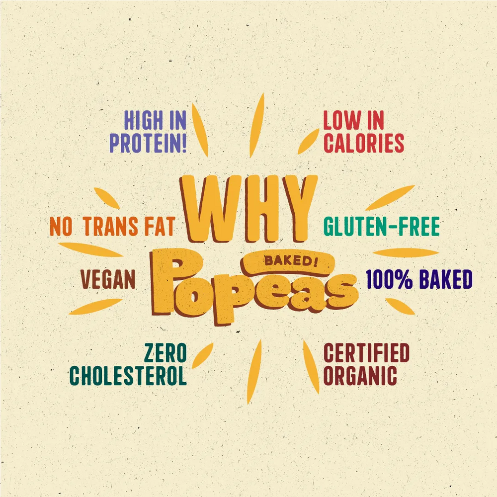 Nourish Organics Chickpea Puffs | SPICY MINT (Pack x4) - EarthBased