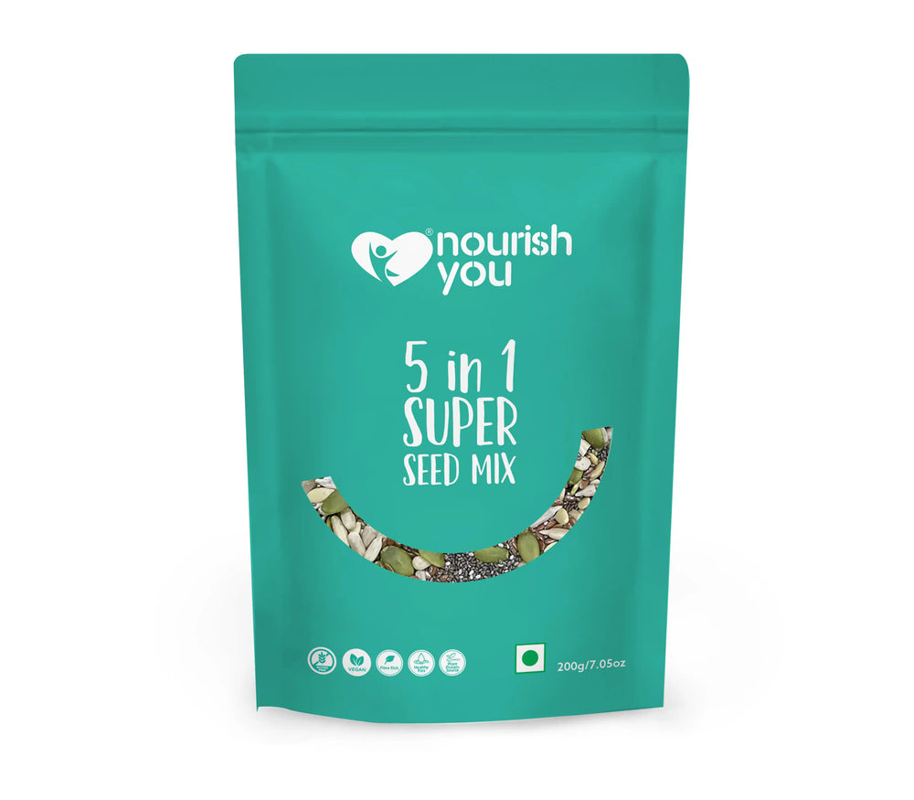Nourish You 5 IN 1 SEED MIX 200g - EarthBased