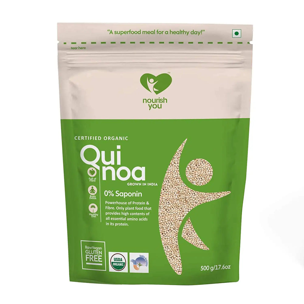 Nourish You ORGANIC WHITE QUINOA - EarthBased