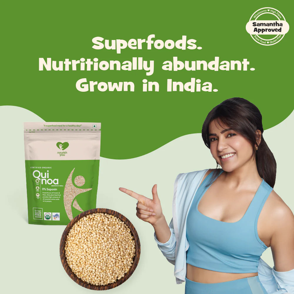 Nourish You ORGANIC WHITE QUINOA - EarthBased