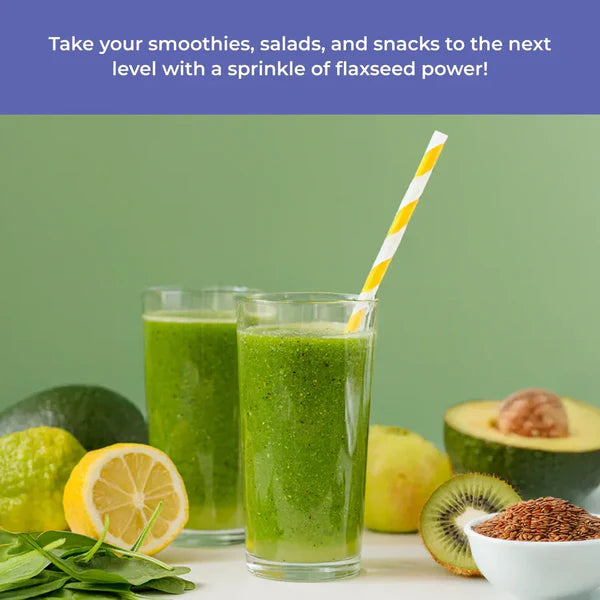 Organic Flaxseed - 200g | Asmita Organic Frams | Pack of 2 - EarthBased