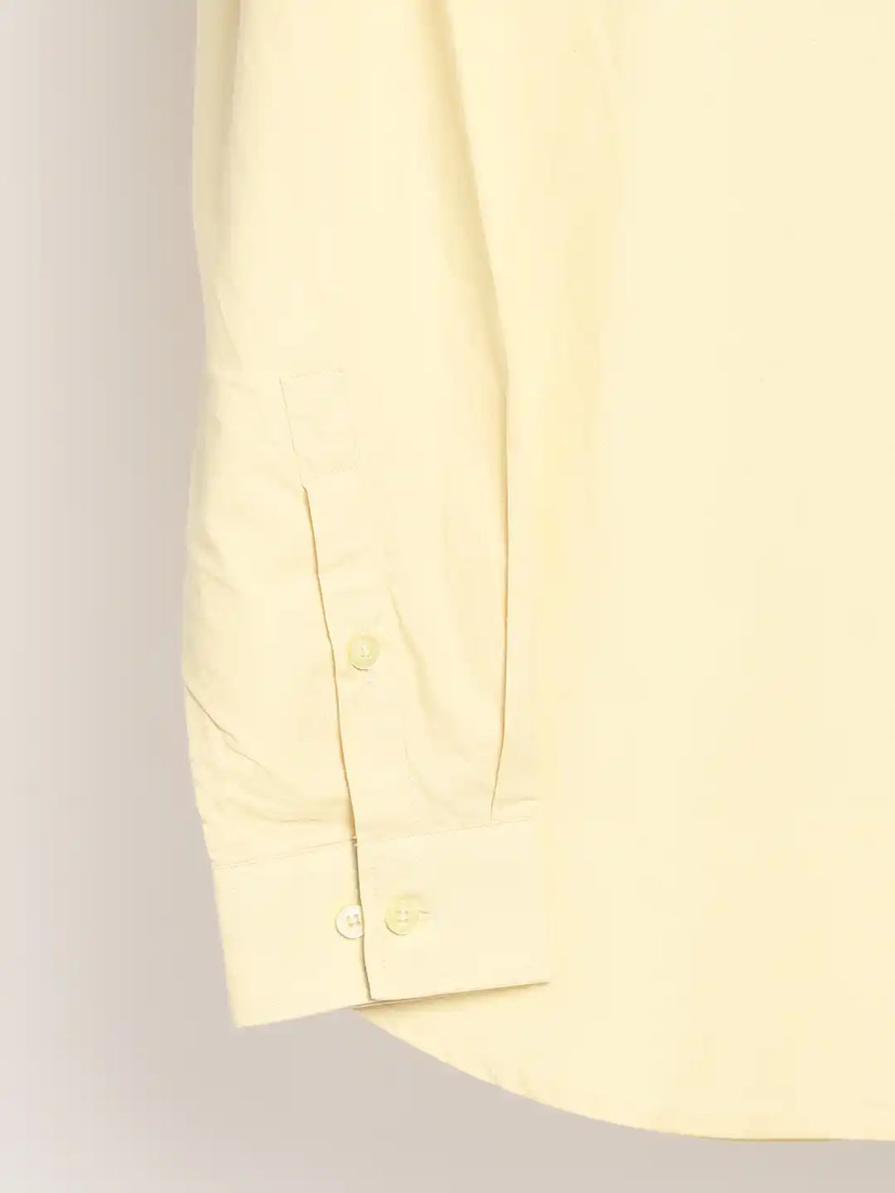 Organic Cotton & Naturally Dyed Mens Round Neck Lemon Yellow Shirt by Livbio - EarthBased