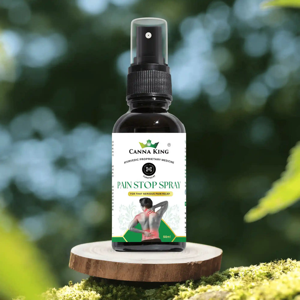 Pain Stop Spray, 50ml: For Ultimate Pain Relief by Cannaking - EarthBased