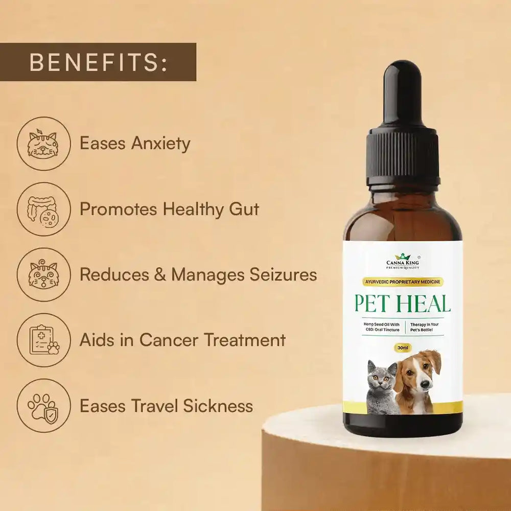 Pet Heal (Oral) 30 ml by Cannaking - EarthBased