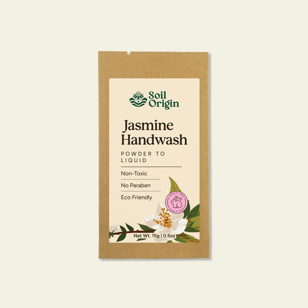 Powder to Liquid Handwash (Jasmine) | Pack of 4 - EarthBased