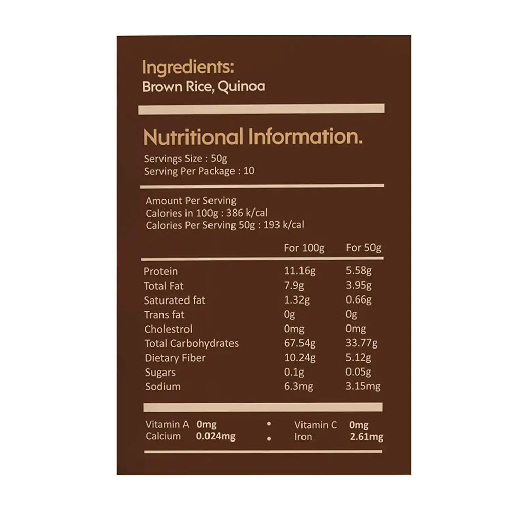 Nourish You QUINOA WITH BROWN RICE MIX 500G - EarthBased