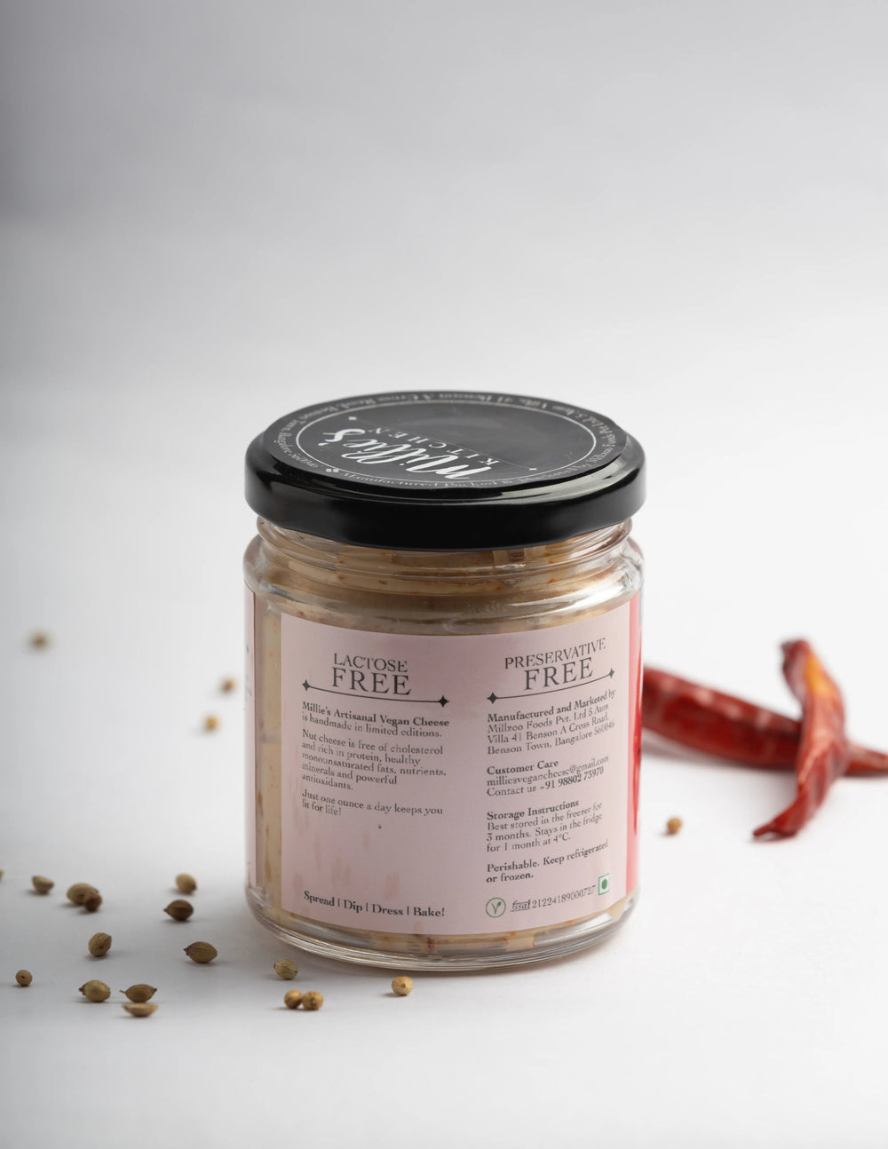 Methiyano Masalo | Millie's Vegan Cheese - EarthBased