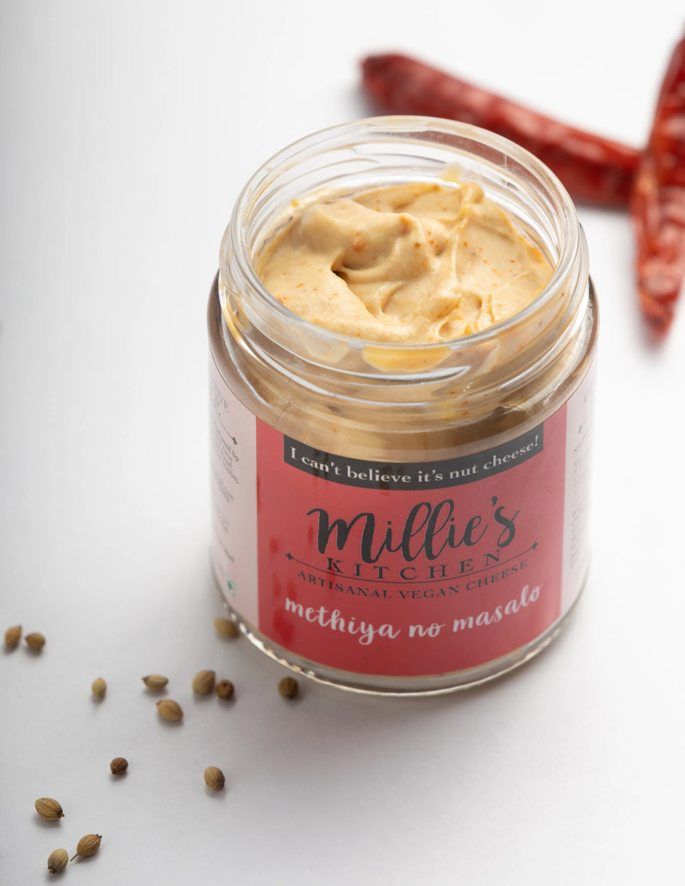 Methiyano Masalo | Millie's Vegan Cheese - EarthBased