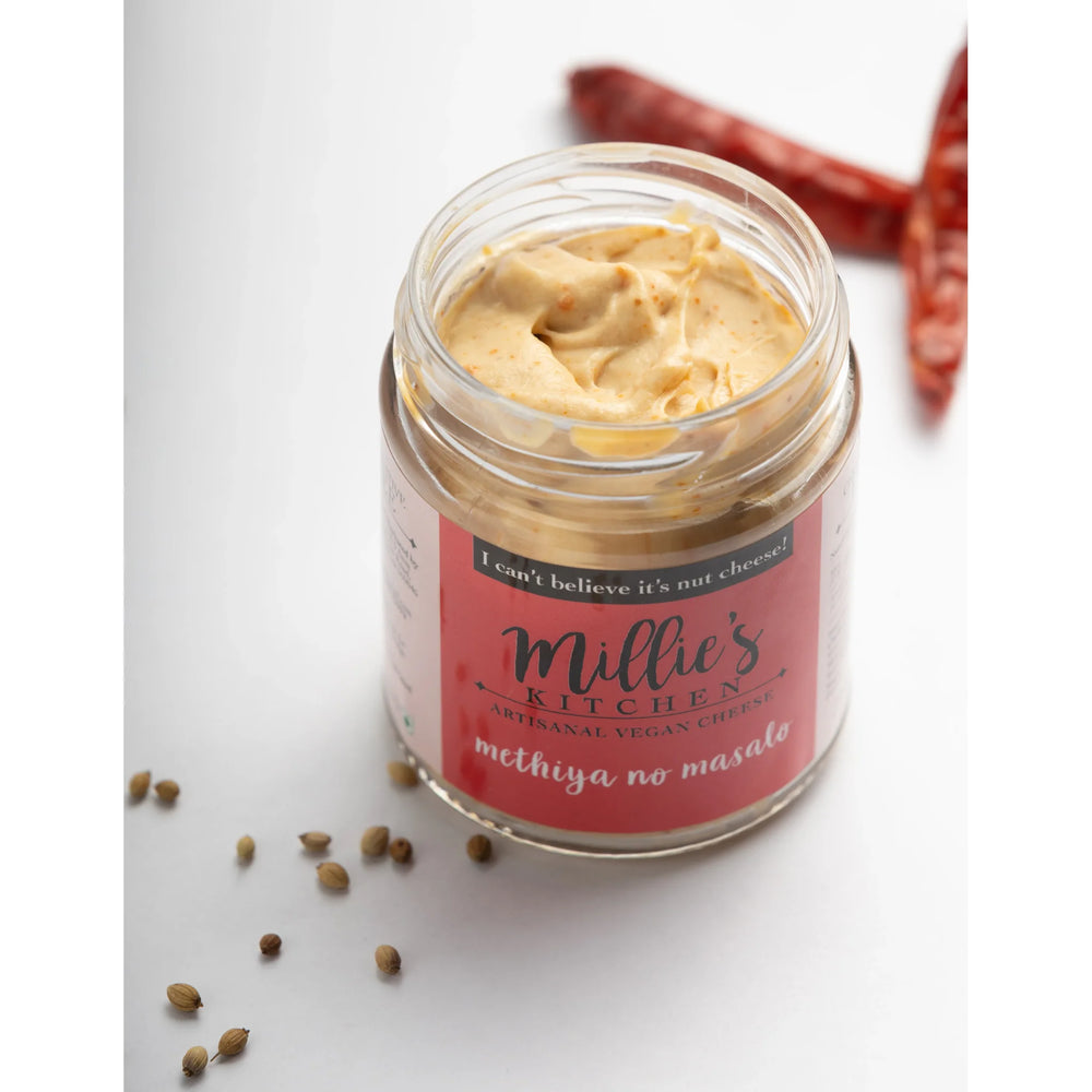 Methiyano Masalo | Millie's Vegan Cheese - EarthBased