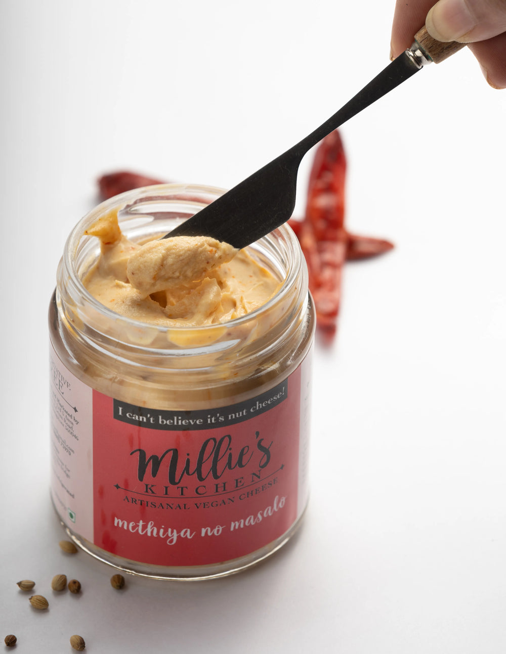 Methiyano Masalo | Millie's Vegan Cheese - EarthBased