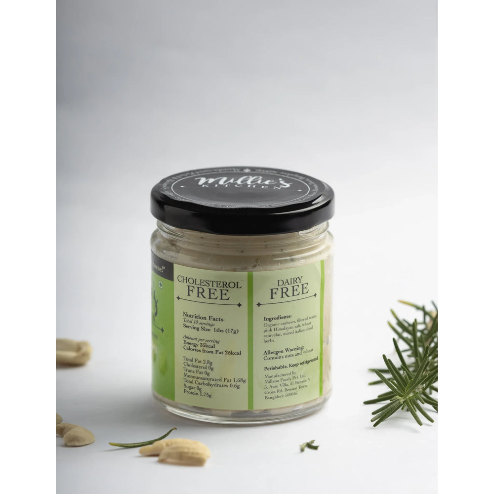 Rosemary Thyme and Oregano | Millie's Vegan Cheese - EarthBased