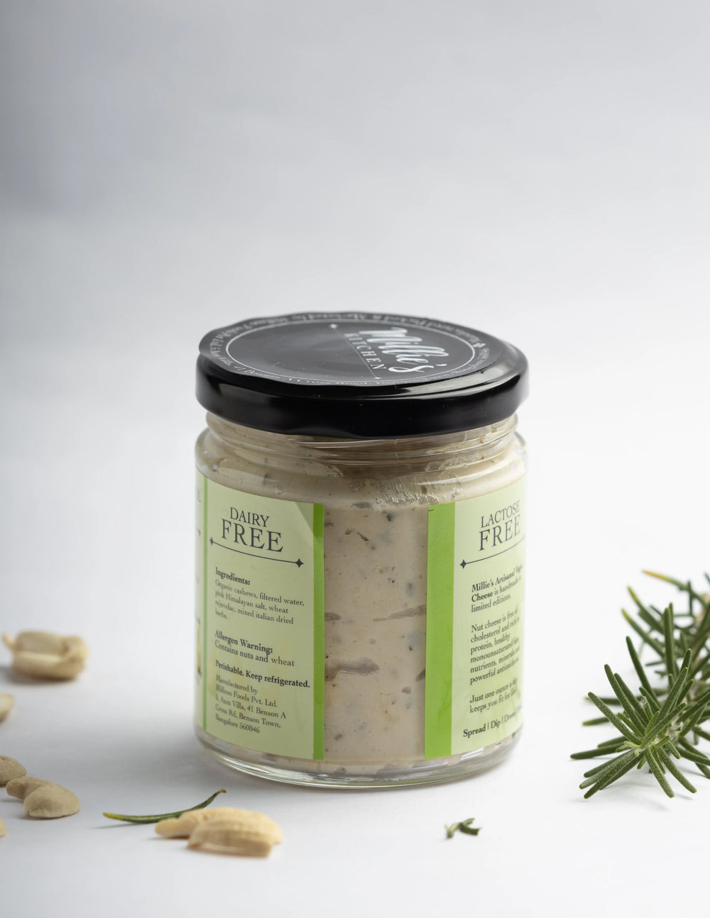 Rosemary Thyme and Oregano | Millie's Vegan Cheese - EarthBased