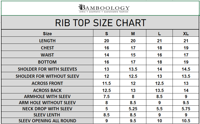 Elegant Bamboo Rib fabric Half Sleeves Top For girl | Black - EarthBased