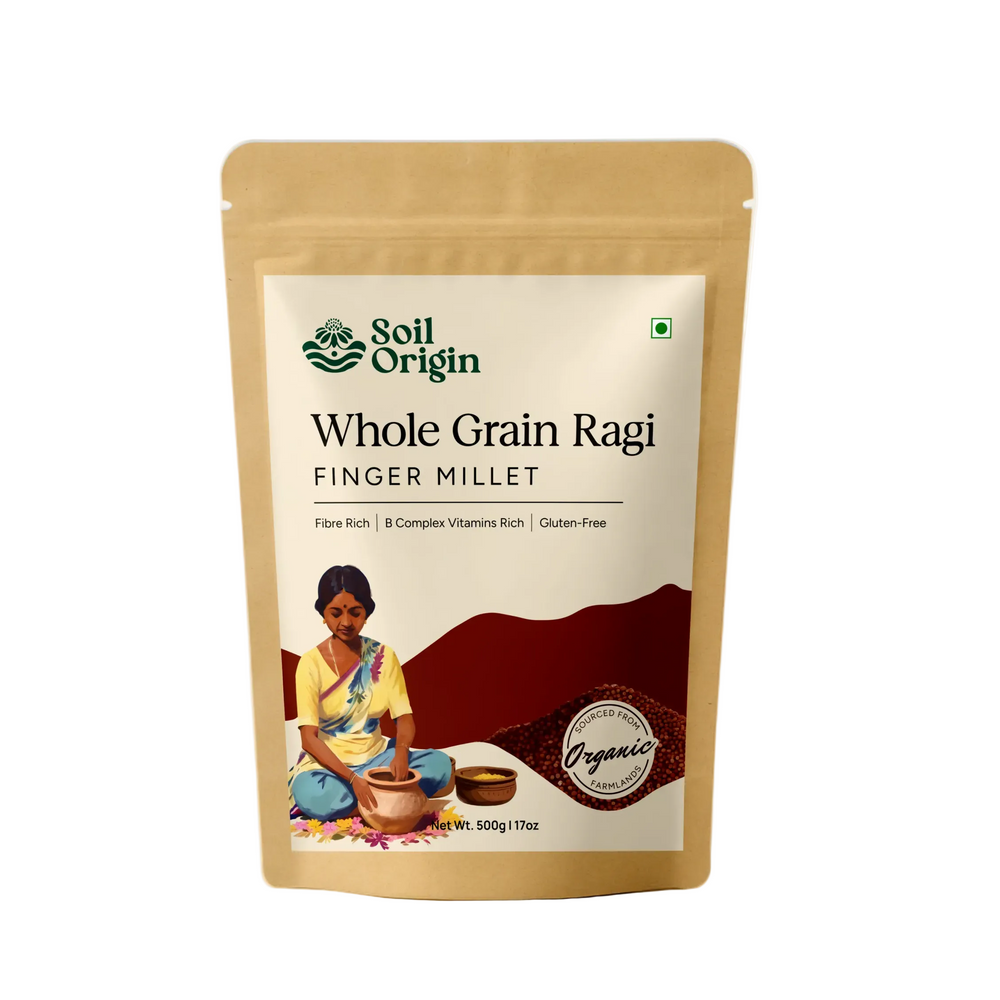 Ragi (Finger Millet) - Whole Grain - EarthBased