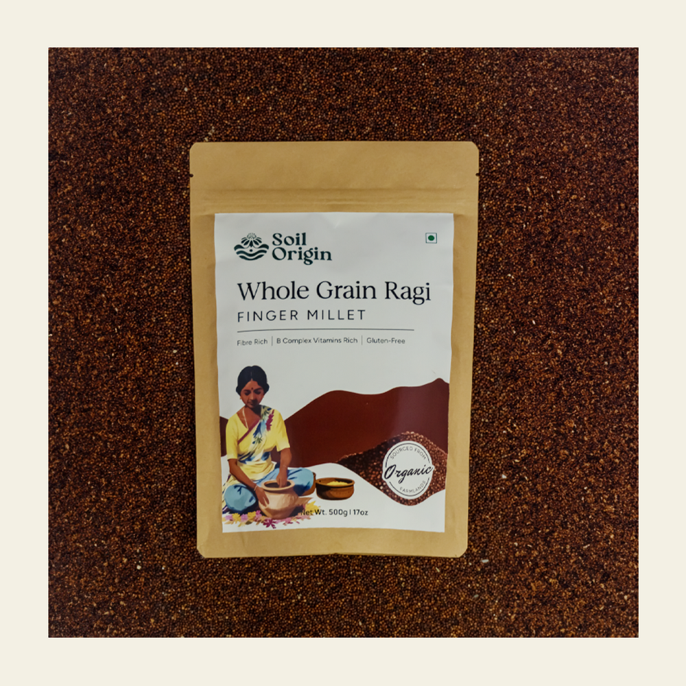 Ragi (Finger Millet) - Whole Grain - EarthBased