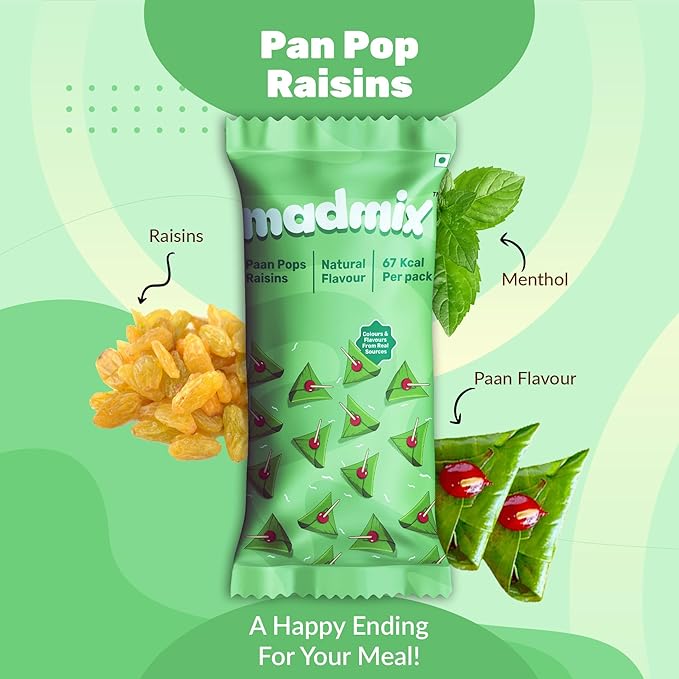 Raisins - Paan | Pack of 10 | Madmix - EarthBased