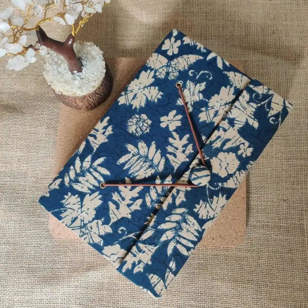 Recycled Paper Vintage Journal (BLUE) - Jumbo | ONEarth - EarthBased