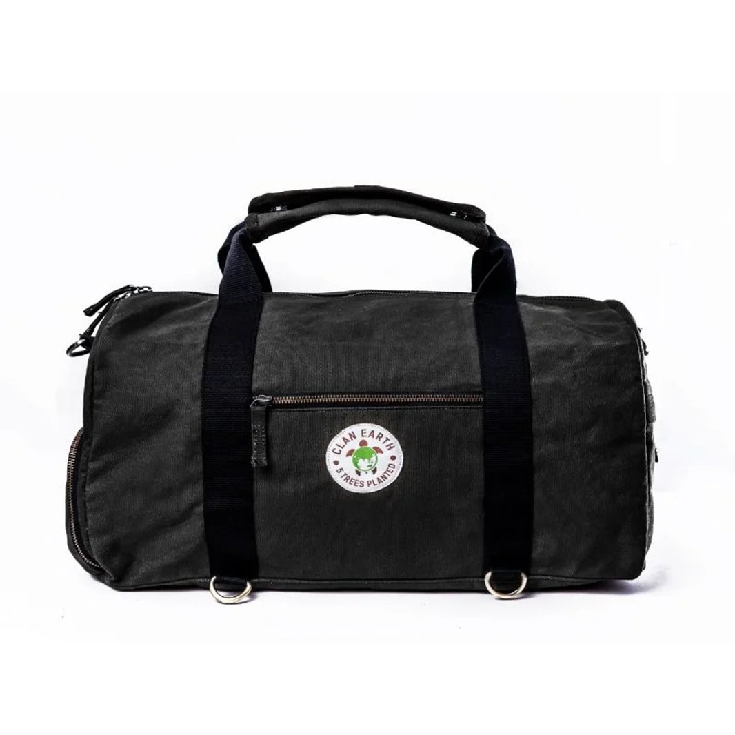 Rhino Duffel - Charcoal Black | Clan Earth - EarthBased