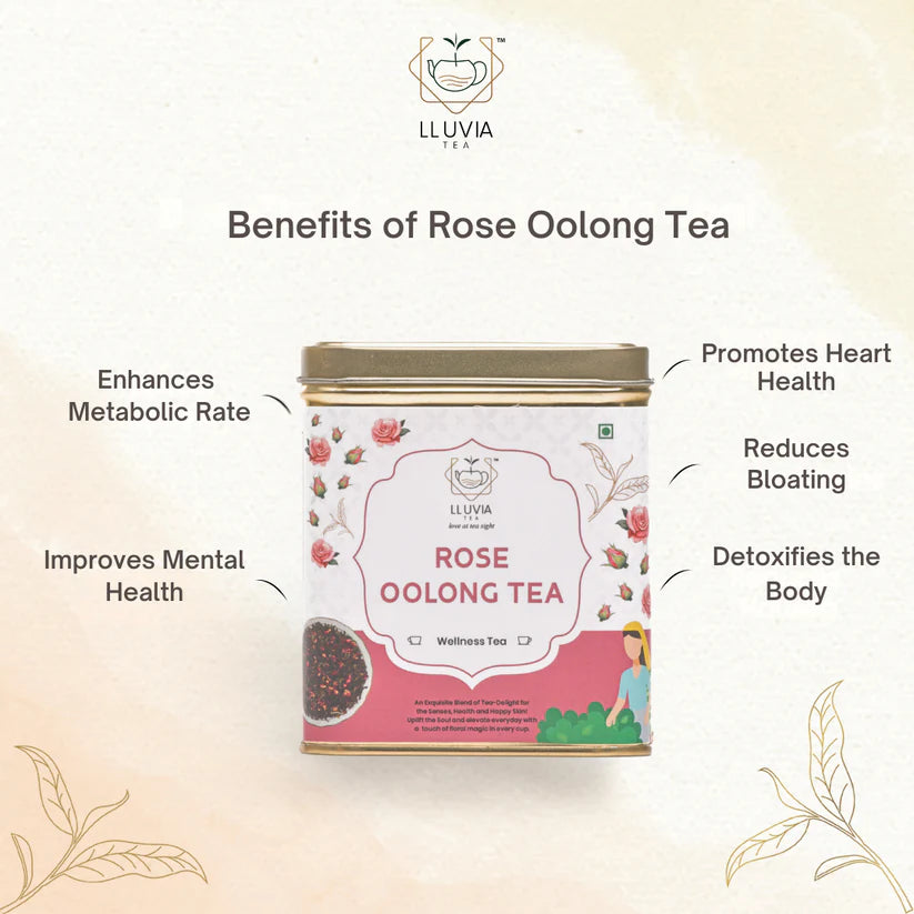 Rose Oolong Tea by Lluvia Tea - EarthBased