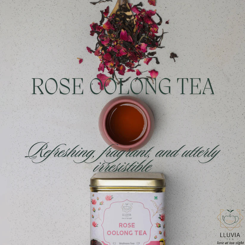 Rose Oolong Tea by Lluvia Tea - EarthBased