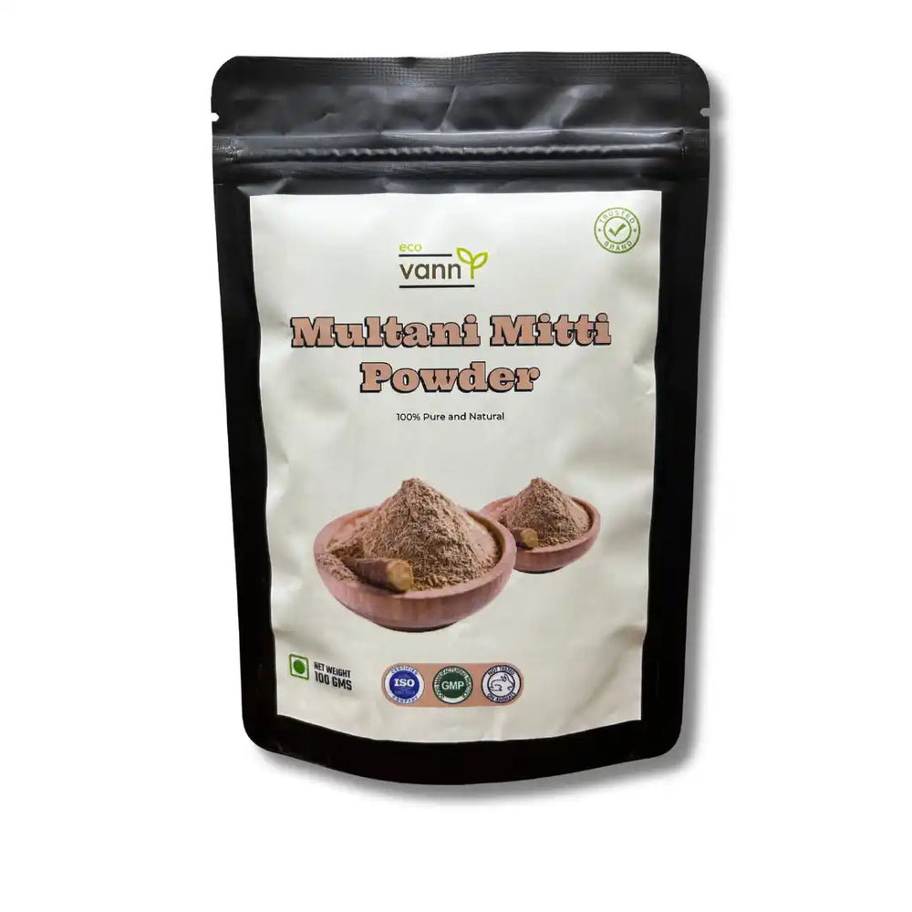 Eco vann Multani Mitti Powder | Pack of 6 - EarthBased