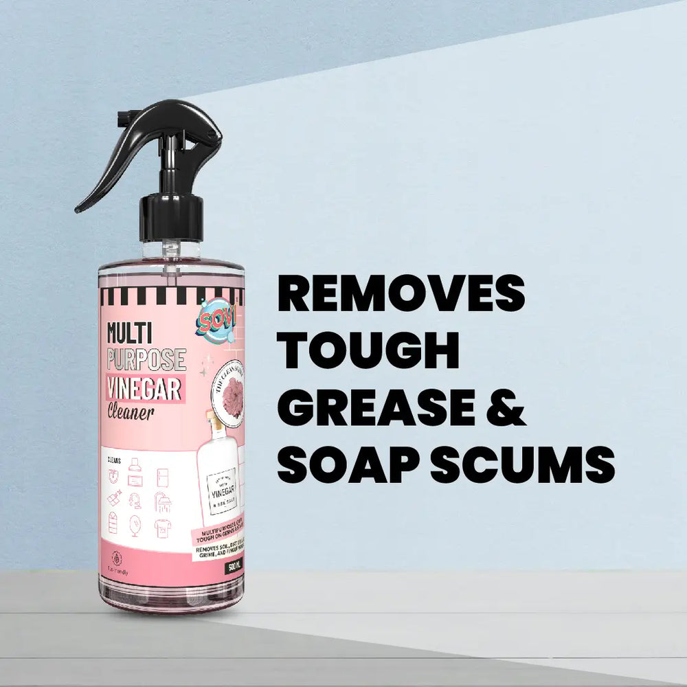 SOVI® MULTI PURPOSE VINEGAR CLEANER, CLEAN SCENT - EarthBased