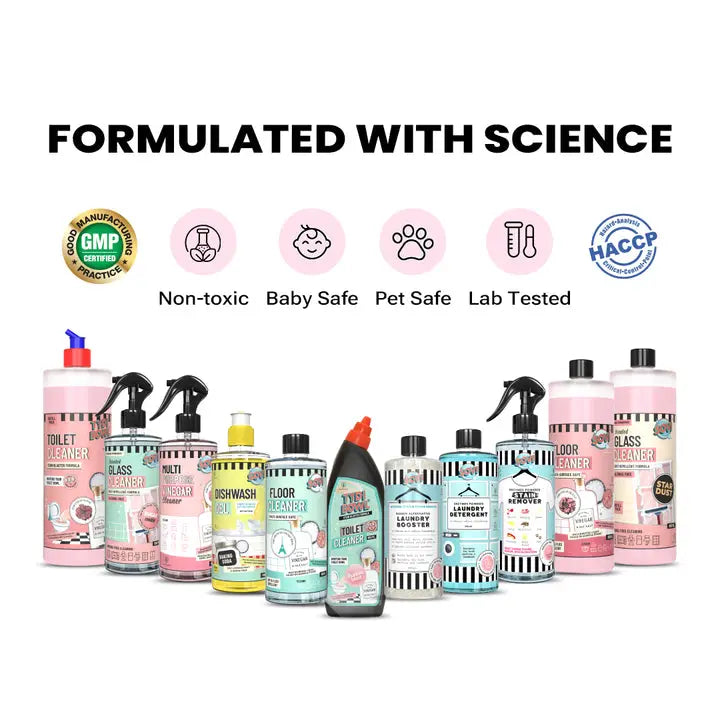 TYDIBOWL® TOILET CLEANER, VINEGAR POWERED, HARD WATER STAIN BLASTER, CLEAN SCENT - EarthBased