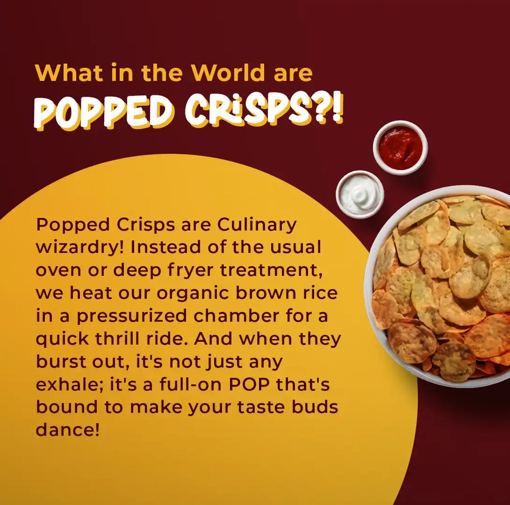 Brown rice Crips, Smokey Barbeque - EarthBased