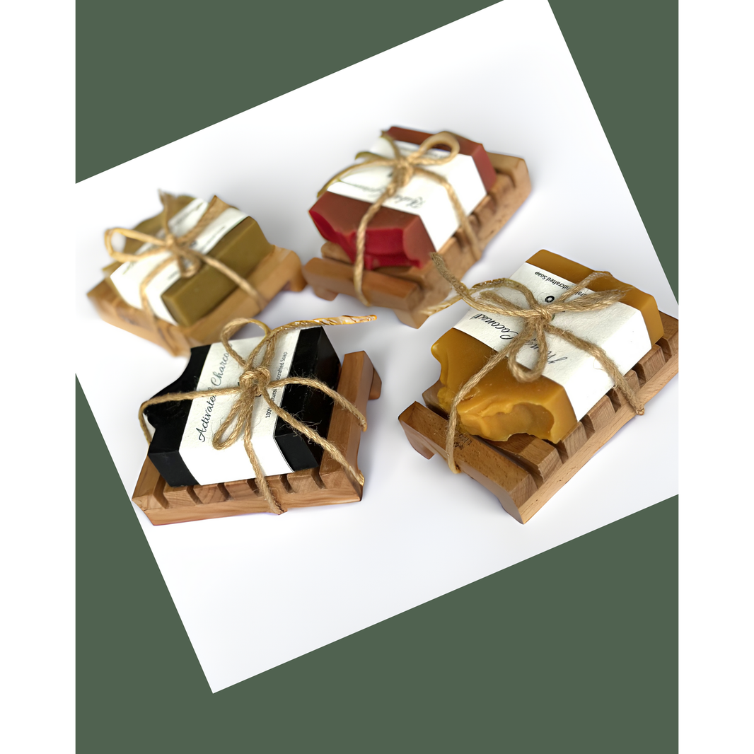 Soap Bundle (Neem Soap Dish and Bar) - EarthBased