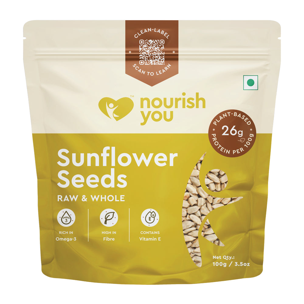 Nourish You raw sunflower seeds, pack of 4 – image 2