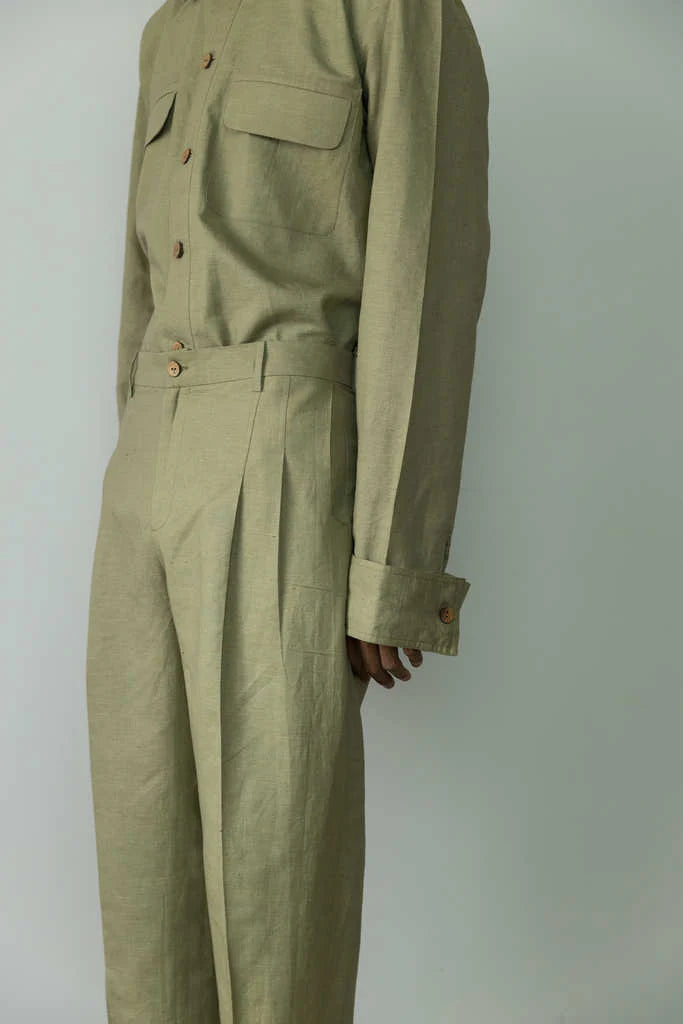 BARREL-LEG PANTS - EarthBased