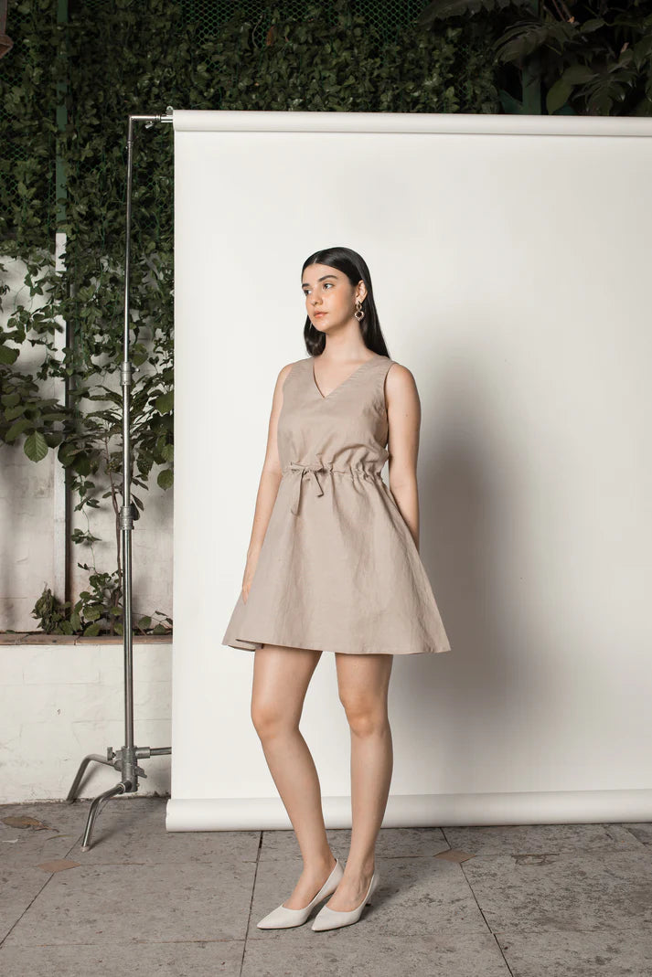 Drawstring Waist Sundress | Anushe Pirani - EarthBased