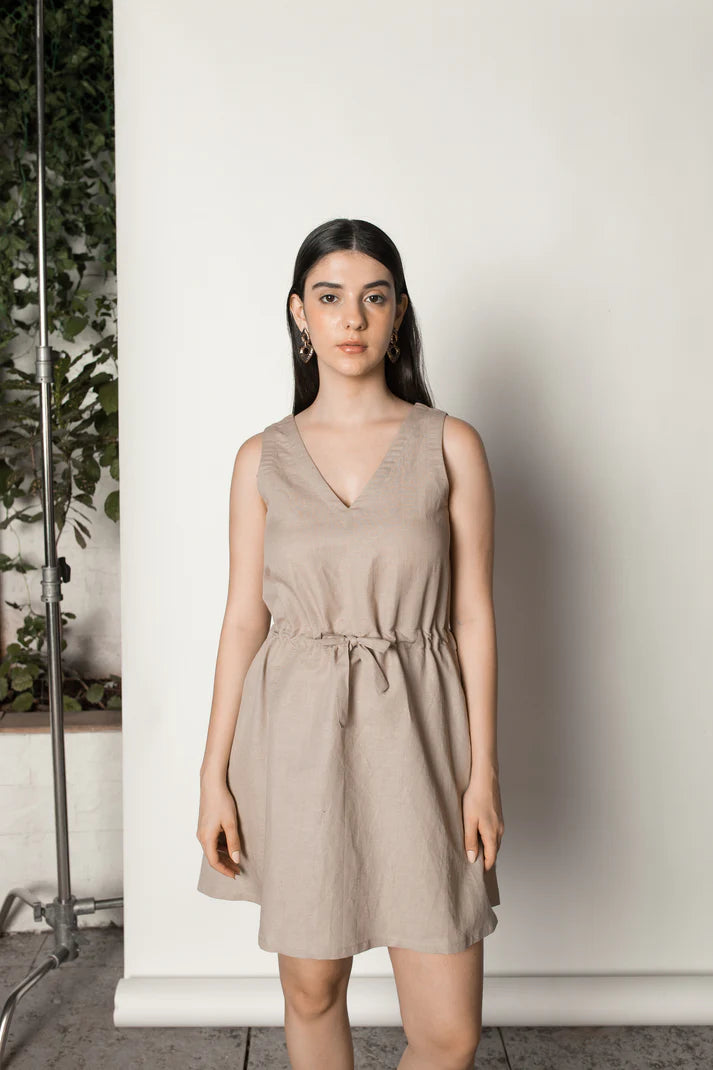 Drawstring Waist Sundress | Anushe Pirani - EarthBased