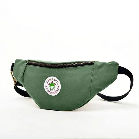Clan Earth Swift Fox Sling - Olive Green - EarthBased