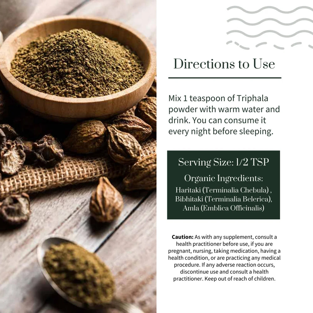 Ecotyl | Organic Triphala Powder - EarthBased