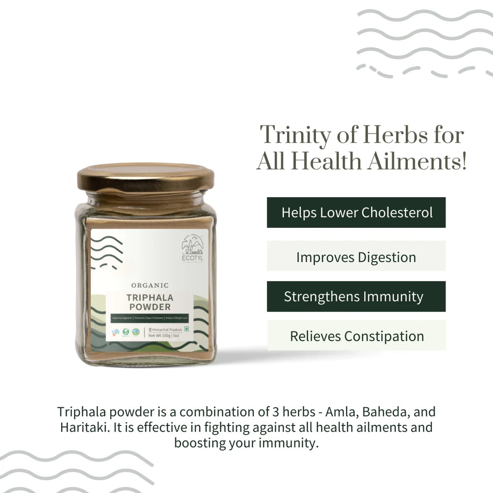 Ecotyl | Organic Triphala Powder - EarthBased