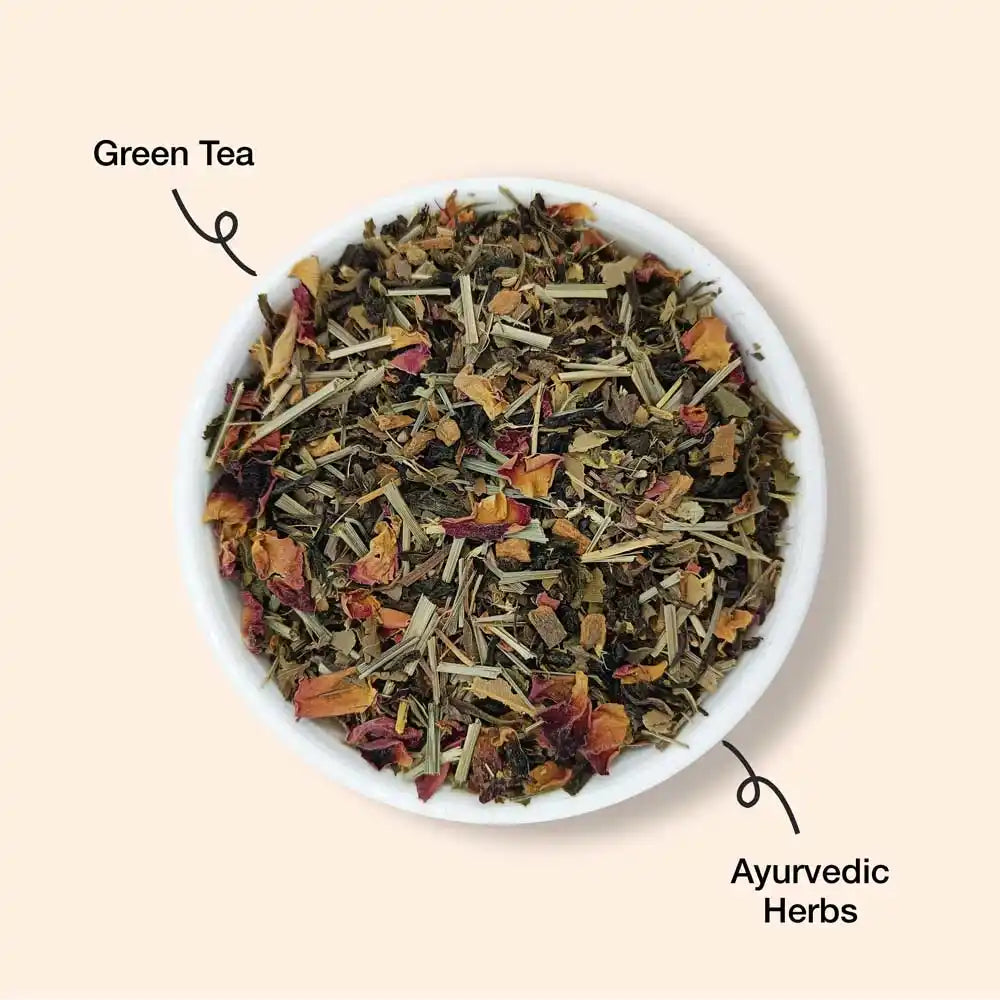 The Infused Kettle Digestion Green Tea - EarthBased