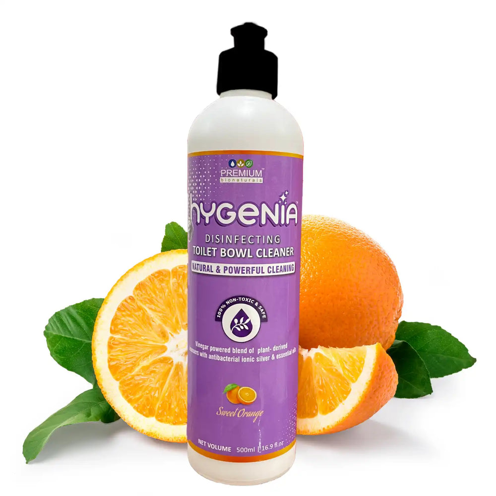 Hygenia Disinfecting Toilet Bowl Cleaner - Sweet Orange 500ml - EarthBased