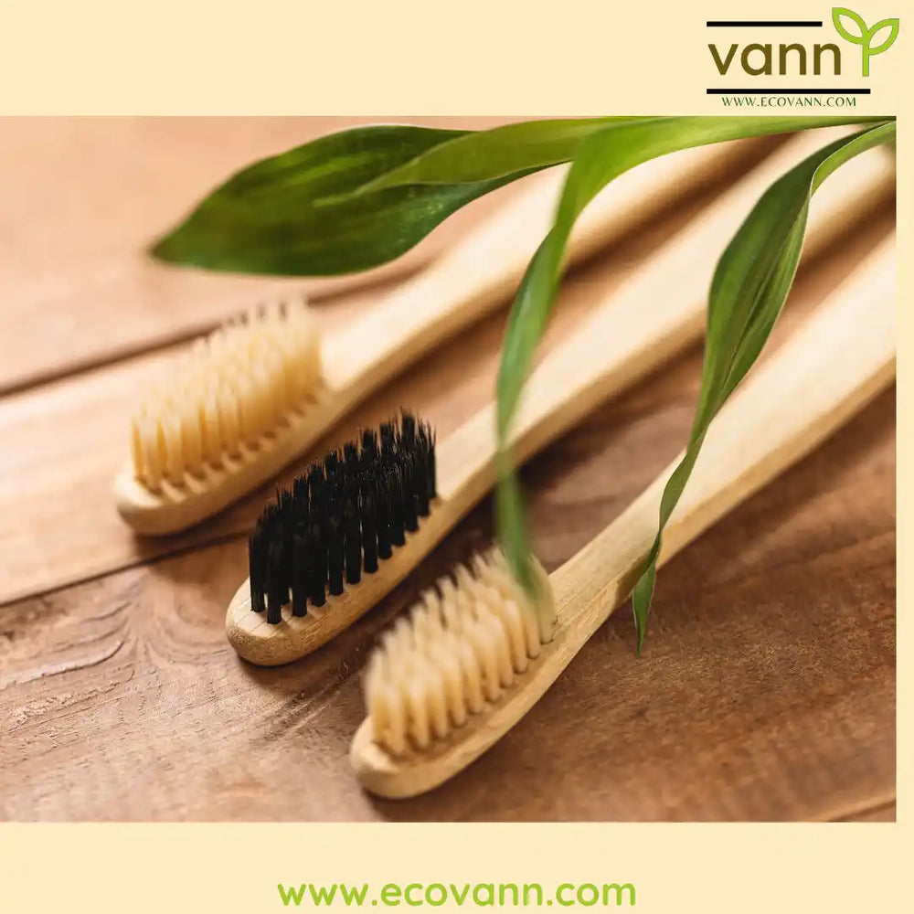 Eco Vann Bamboo Toothbrush (Pack of 2) - EarthBased