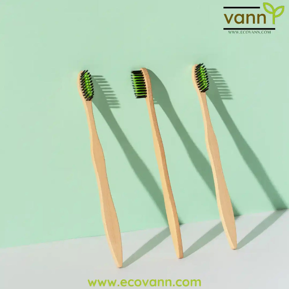 Eco Vann Bamboo Toothbrush (Pack of 2) - EarthBased