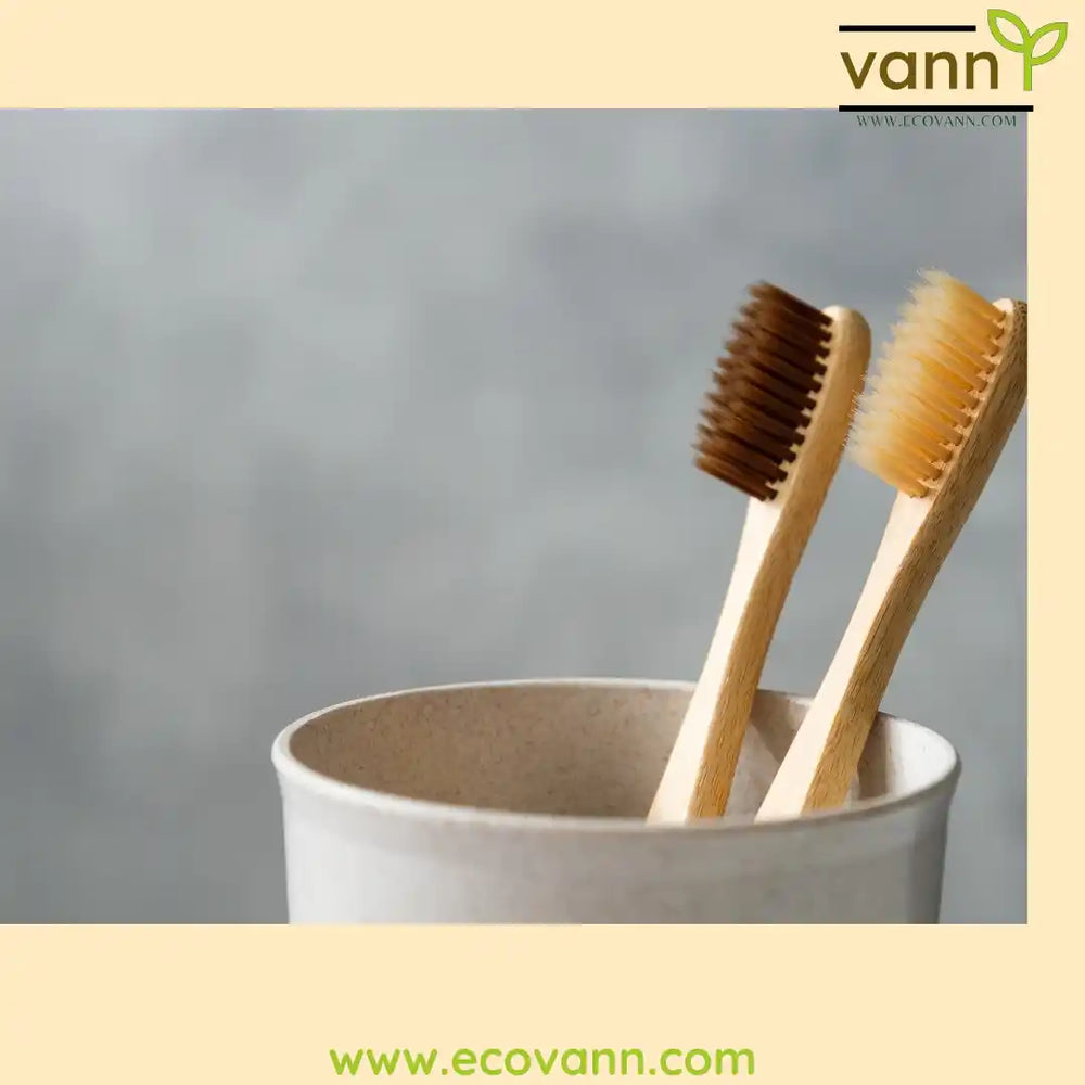 Eco Vann Bamboo Toothbrush (Pack of 2) - EarthBased