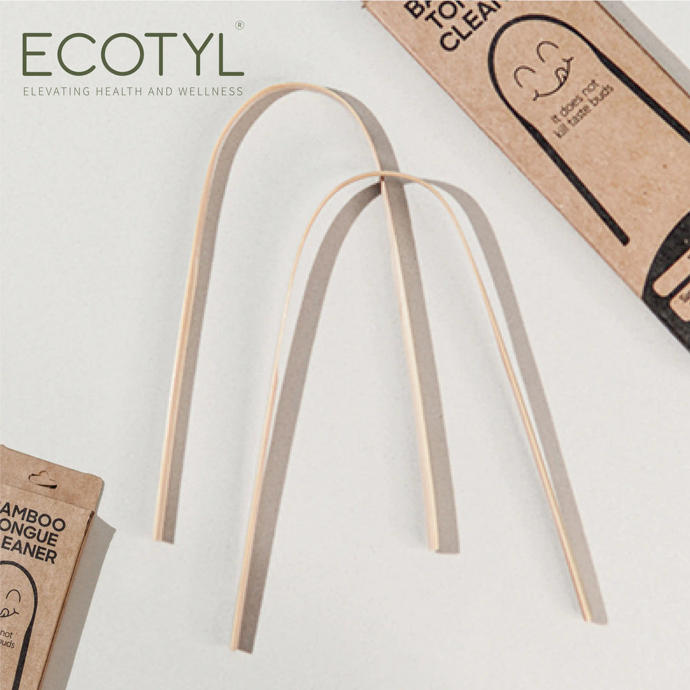 Ecotyl | Bamboo Tongue Cleaner - Set of 2 - EarthBased