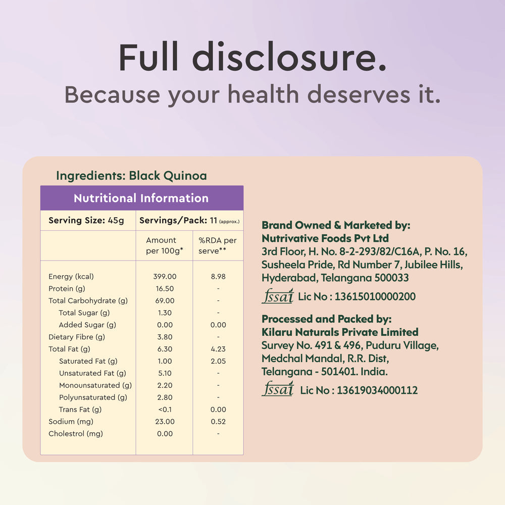 Nourish You tricolour quinoa 500g – image 4
