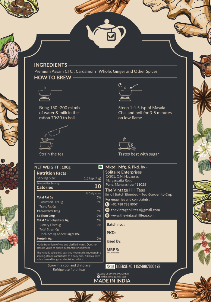 Royal Bombay Masala Chai - EarthBased