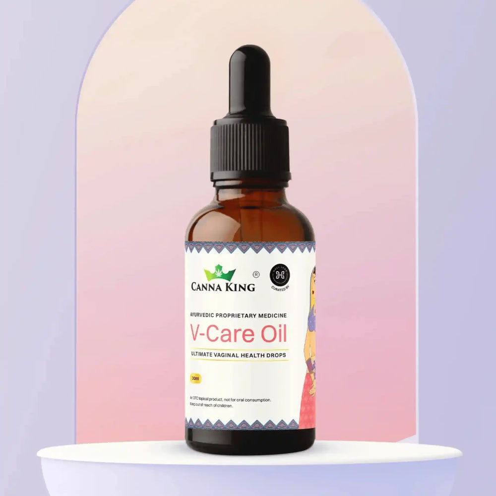 V-Care Oil: Ultimate Vaginal Health Drops - 30 ml by Cannaking - EarthBased