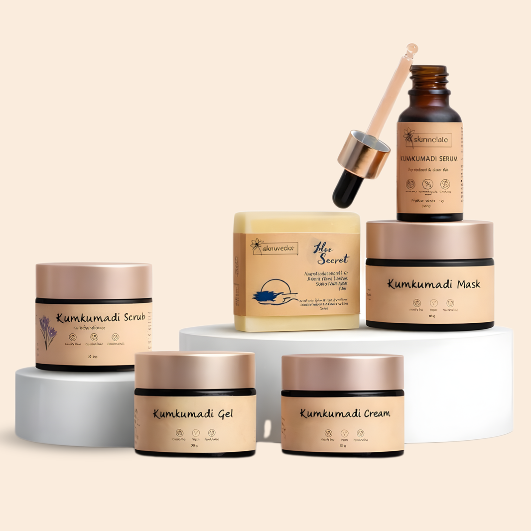 Ultimate Kumkumadi Radiance Kit — Complete Glow & Renewal Combo | Skinnelate