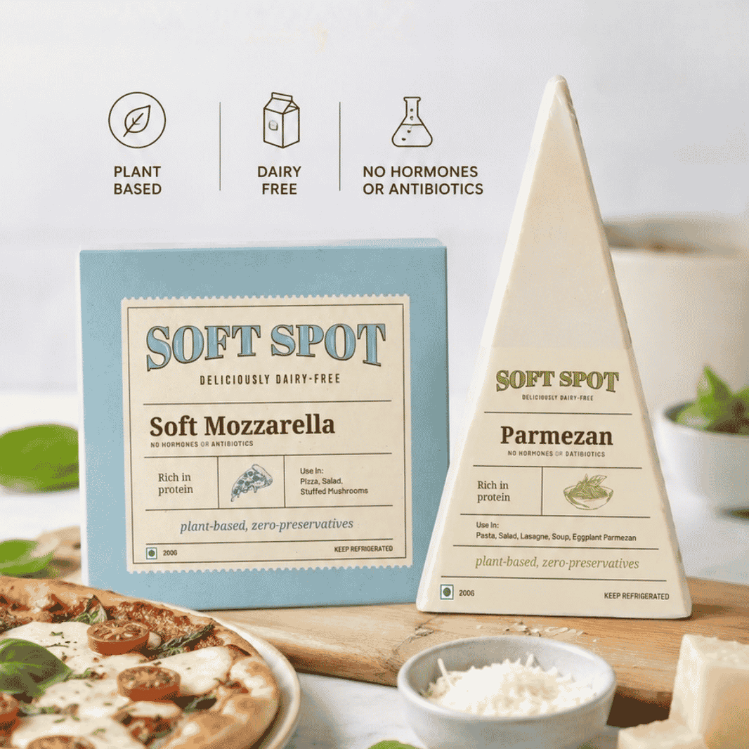 Parmezan & Mozzarella Cheese Combo | Soft Spot