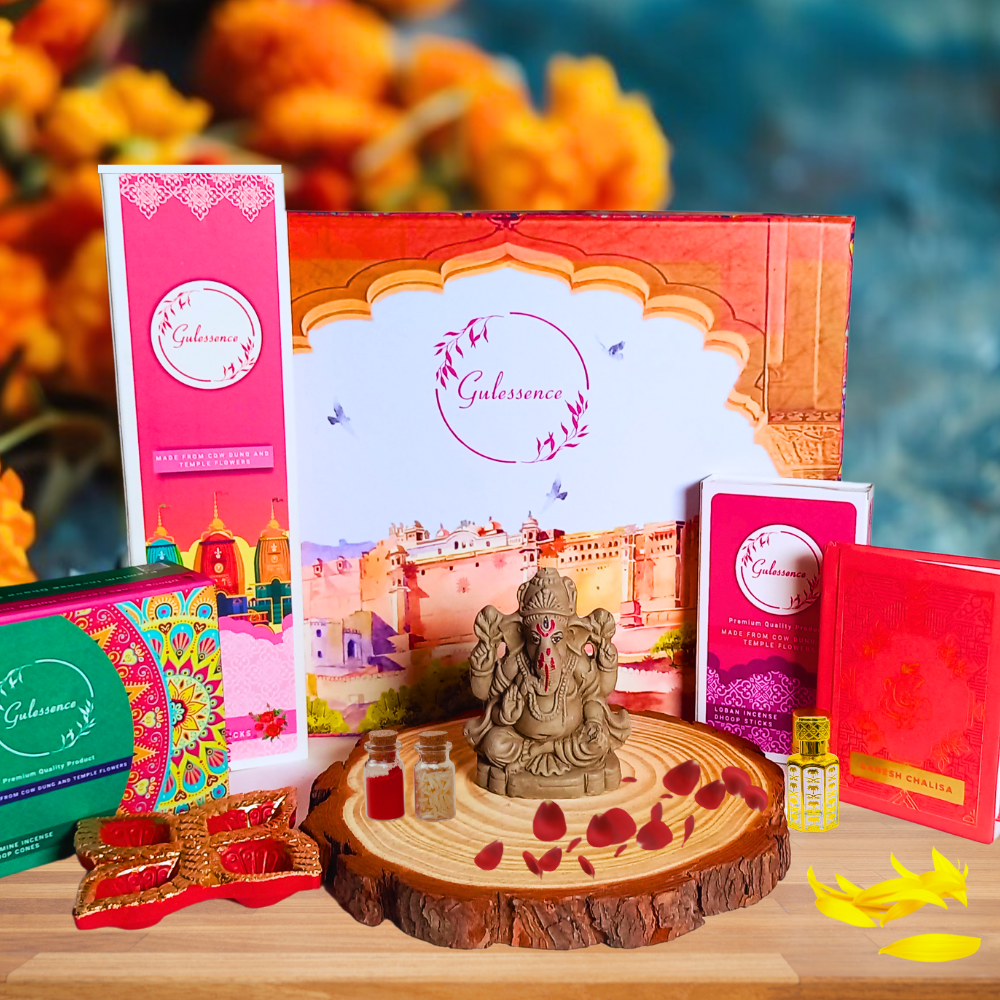 Eco-Friendly Ganesh Puja Big Box - Gulessence
